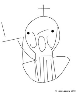 Casque de scaphandrier, église Saint-Vigor de Quettehou