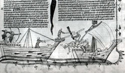 combat de pirates sur la Manche